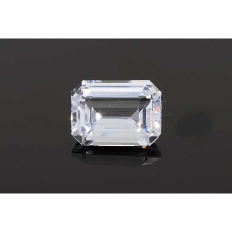 Szafir szlif szmaragdowy, 2.06 ct, WHITE, GIA 6234343133