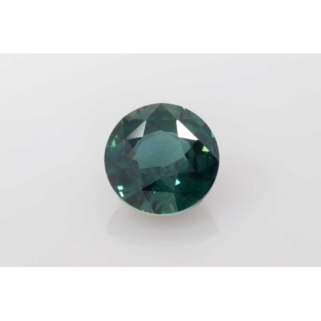 Szafir szlif okrągły, 2.6 ct, TEAL, GIA 5231390055