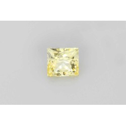 Szafir szlif princess, 3.97 ct, YELLOW, GIA 6331765285