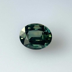 Szafir szlif owalny, 3.54 ct, TEAL, GIA 6522026193