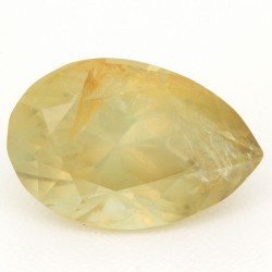 Szafir szlif gruszkowy, 3.55 ct, YELLOW, IGI 640466595