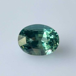 Szafir szlif owalny, 9.55 ct, TEAL, GIA 7528053924