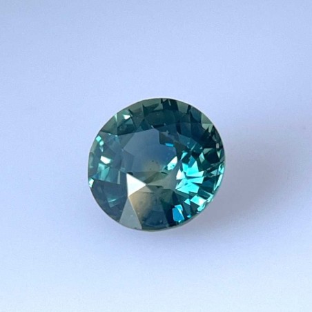 Szafir szlif okrągły, 2.19 ct, TEAL, GIA 2518678205