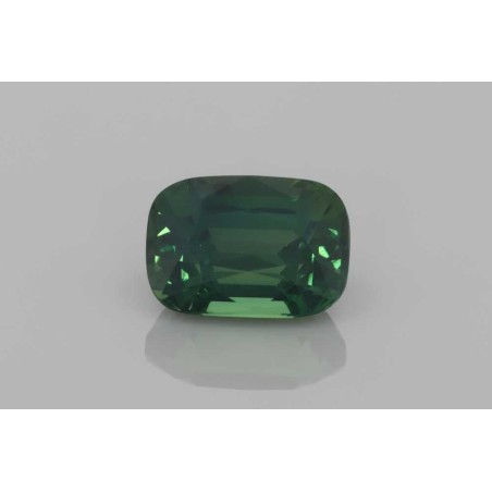 Szafir szlif poduszkowy, 4.01 ct, GREEN, GIA 6522026167