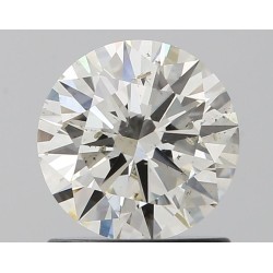 Diament szlif okrągły, 1ct, SI1, H, IGI 713558156
