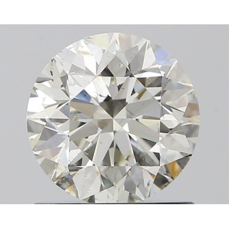 Diament szlif okrągły, 1ct, SI2, I, IGI 670479395