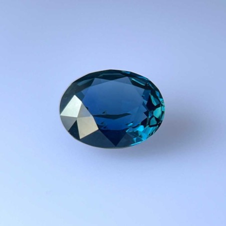 Szafir szlif owalny, 5.13 ct, TEAL, GIA 2516678037