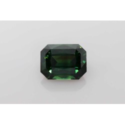 Szafir szlif szmaragdowy, 6.57 ct, GREEN, GIA 5231508969