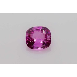 Szafir szlif poduszkowy, 2.74 ct, PINK, GIA 5231530821