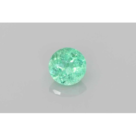 Turmalin szlif okrągły, 0.69 ct, GREEN, GIA 3525594035