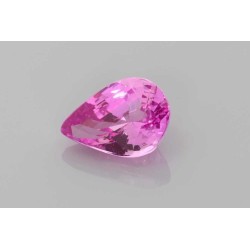 Szafir szlif gruszkowy, 2.09 ct, PINK, GIA 6532465302