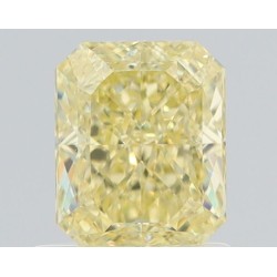 Diament o barwie fantazyjnej radiant, 1.01ct, VS1, Fancy Yellow, GIA 6492995704