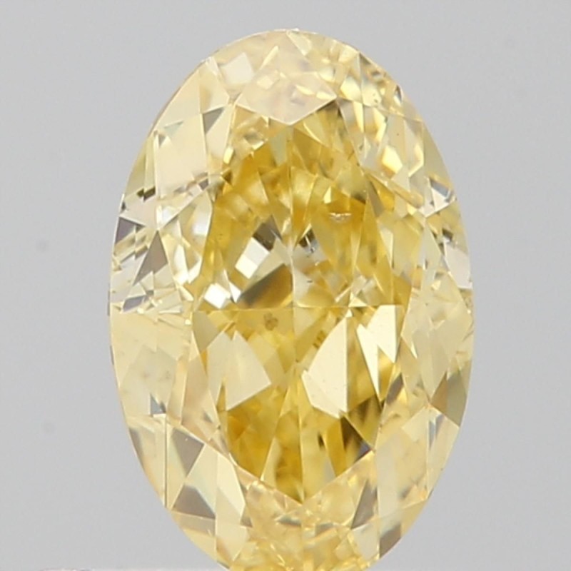 Diament o barwie fantazyjnej szlif owalny, 0.59ct, SI1, Fancy Deep Yellow, GIA 5483055638 Diament o barwie fantazyjnej szlif owalny, 0.59ct, SI1, Fancy Deep Yellow, GIA 5483055638