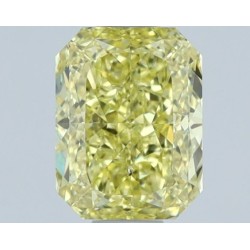 Diament o barwie fantazyjnej radiant, 1ct, SI1, Fancy Vivid Yellow, GIA 6525393052