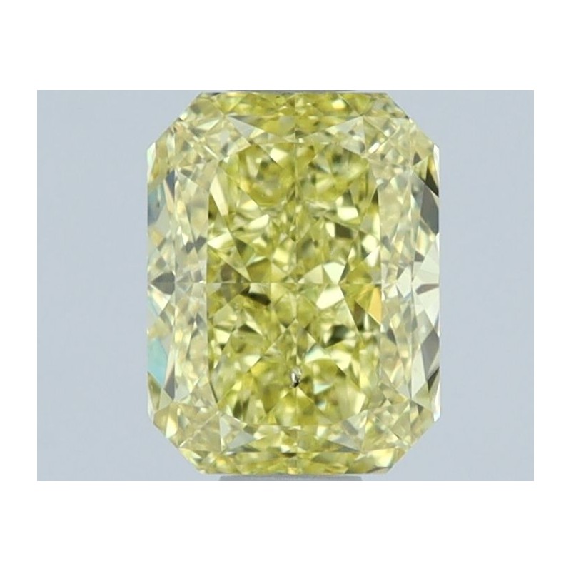 Diament o barwie fantazyjnej radiant, 1ct, SI1, Fancy Vivid Yellow, GIA 6525393052 Diament o barwie fantazyjnej radiant, 1ct, SI1, Fancy Vivid Yellow, GIA 6525393052
