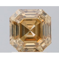 Diament o barwie fantazyjnej szlif szmaragdowy, 1.6ct, SI1, Fancy Brown Yellow, GIA 7523431649