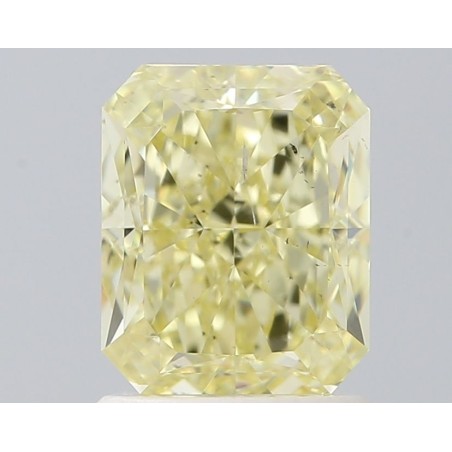 Diament o barwie fantazyjnej radiant, 1.5ct, SI2, Fancy Light Brownish Greenish Yellow, GIA 2526431625
