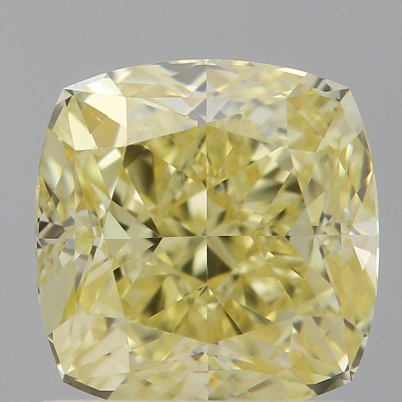 Diament o barwie fantazyjnej szlif poduszkowy brylantowy, 1.11ct, VVS2, Fancy Yellow, GIA 2476339853 Diament o barwie fantazyjnej szlif poduszkowy brylantowy, 1.11ct, VVS2, Fancy Yellow, GIA 2476339853