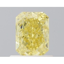 Diament o barwie fantazyjnej radiant, 0.84ct, VS1, Fancy Intense Yellow, GIA 2538159665