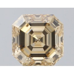 Diament o barwie fantazyjnej szlif szmaragdowy, 1.09ct, VS2, Fancy Brown, GIA 7528276685