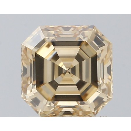 Diament o barwie fantazyjnej szlif szmaragdowy, 1.09ct, VS2, Fancy Brown, GIA 7528276685