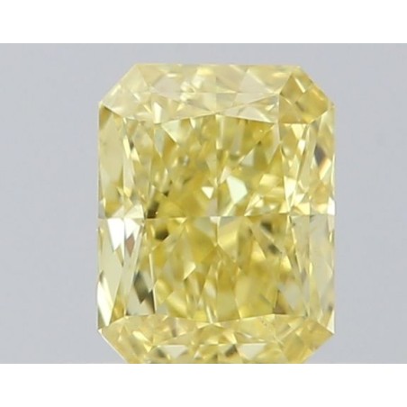 Diament o barwie fantazyjnej radiant, 0.52ct, SI1, Fancy Intense Yellow, GIA 6522276407