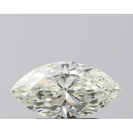 Diament o barwie fantazyjnej markiza, 1ct, VS2, Very Light Green Yellow, GIA 1519899739