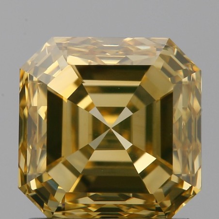 Diament o barwie fantazyjnej szlif szmaragdowy, 1.5ct, VS1, Fancy Deep Orangey Yellow, GIA 2477054263