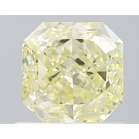 Diament o barwie fantazyjnej radiant, 0.71ct, SI2, Fancy Light Yellow, GIA 6522276446