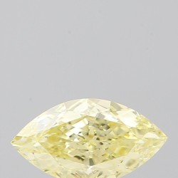 Diament o barwie fantazyjnej markiza, 0.51ct, SI1, Fancy Yellow, GIA 6471703032