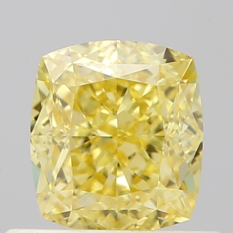 Diament o barwie fantazyjnej szlif poduszkowy brylantowy, 0.63ct, VVS1, Fancy Intense Yellow, GIA 7482628285 Diament o barwie fantazyjnej szlif poduszkowy brylantowy, 0.63ct, VVS1, Fancy Intense Yellow, GIA 7482628285