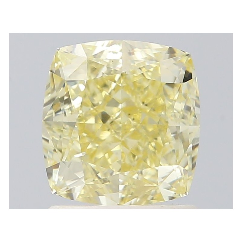 Diament o barwie fantazyjnej szlif poduszkowy brylantowy, 1.44ct, SI1, Fancy Yellow, GIA 5516152866 Diament o barwie fantazyjnej szlif poduszkowy brylantowy, 1.44ct, SI1, Fancy Yellow, GIA 5516152866