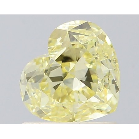 Diament o barwie fantazyjnej serce, 1.02ct, VS1, Fancy Yellow, GIA 2516292492