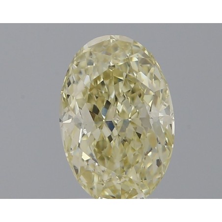 Diament o barwie fantazyjnej szlif owalny, 1ct, VS2, Fancy Yellow, GIA 1539152114