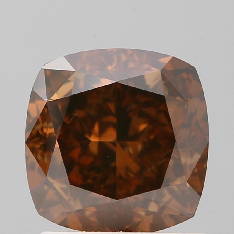 Diament o barwie fantazyjnej szlif poduszkowy brylantowy, 1.83ct, SI1, Fancy Dark Orange Brown, GIA 1488050024 Diament o barwie fantazyjnej szlif poduszkowy brylantowy, 1.83ct, SI1, Fancy Dark Orange Brown, GIA 1488050024