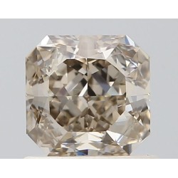 Diament o barwie fantazyjnej radiant, 0.75ct, VS2, Fancy Dark Gray, GIA 2514121497