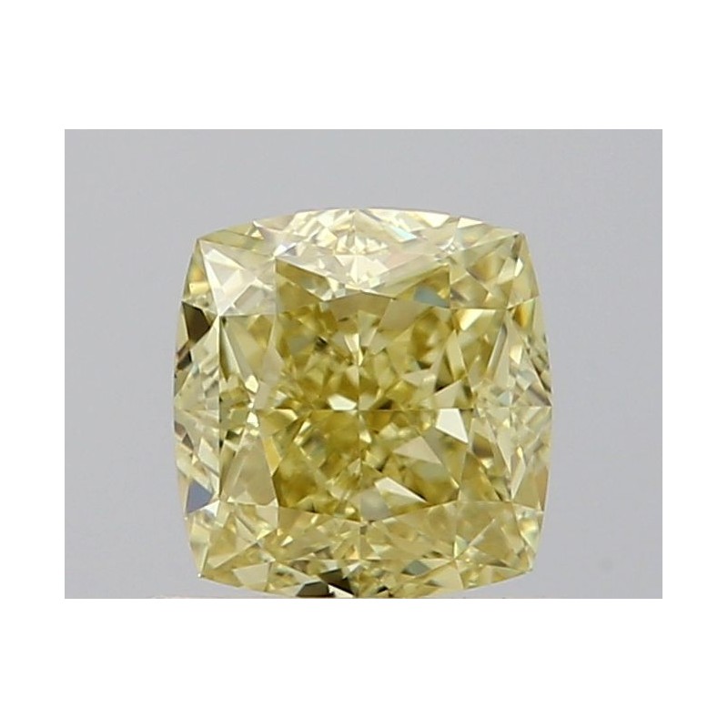 Diament o barwie fantazyjnej szlif poduszkowy brylantowy, 0.81ct, VVS1, Fancy Brownish Greenish Yellow, GIA 3495680214 Diament o barwie fantazyjnej szlif poduszkowy brylantowy, 0.81ct, VVS1, Fancy Brownish Greenish Yellow, GIA 3495680214