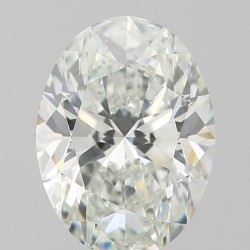 Diament o barwie fantazyjnej szlif owalny, 1ct, VS1, Very Light  Green, GIA 6481006403