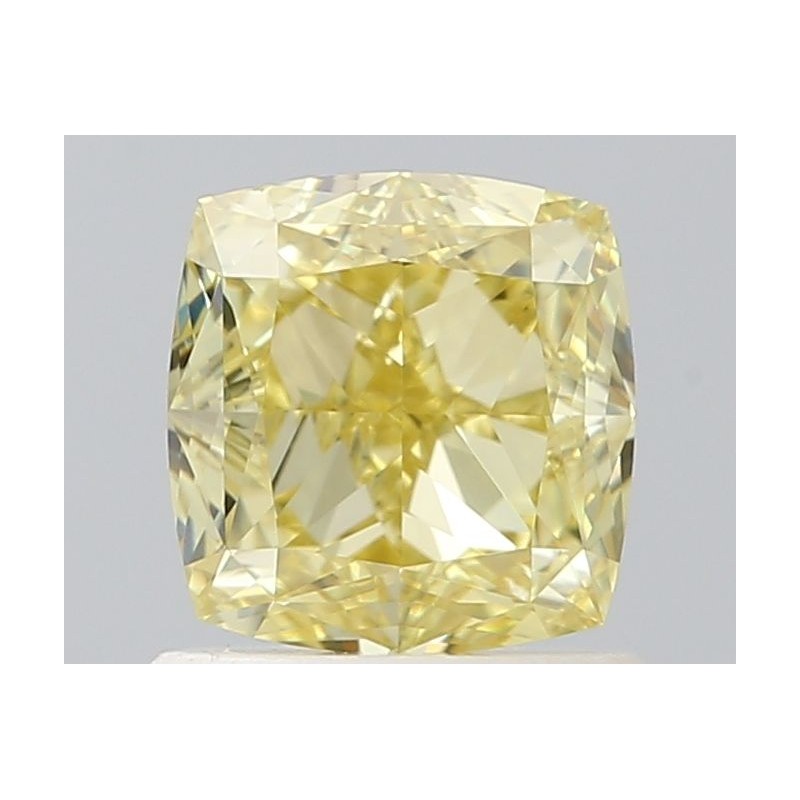 Diament o barwie fantazyjnej szlif poduszkowy brylantowy, 1ct, SI1, Fancy Yellow, GIA 1525711531 Diament o barwie fantazyjnej szlif poduszkowy brylantowy, 1ct, SI1, Fancy Yellow, GIA 1525711531