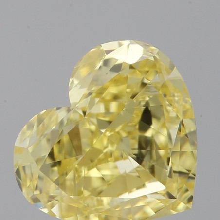 Diament o barwie fantazyjnej serce, 1.02ct, VVS2, Fancy Intense  Yellow, GIA 6462990275