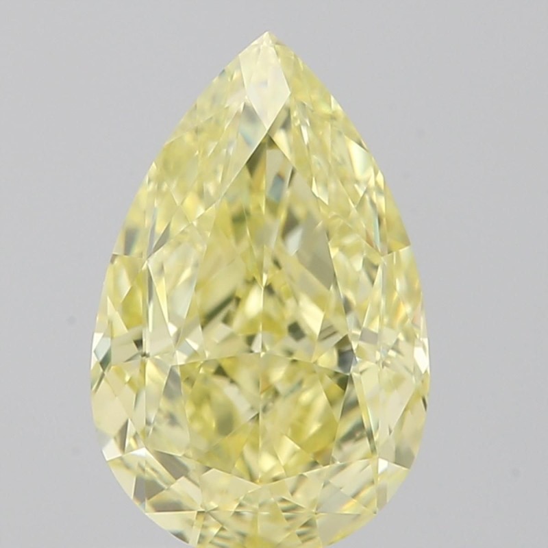 Diament o barwie fantazyjnej szlif gruszkowy, 1.11ct, VVS1, Fancy Yellow, GIA 6481691242 Diament o barwie fantazyjnej szlif gruszkowy, 1.11ct, VVS1, Fancy Yellow, GIA 6481691242