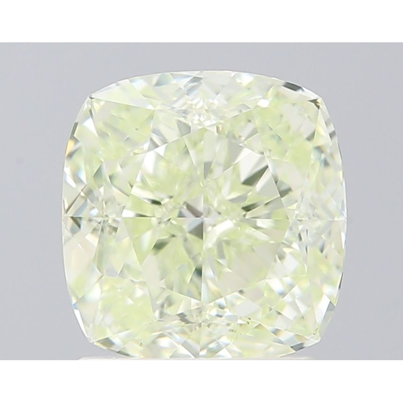 Diament o barwie fantazyjnej szlif poduszkowy brylantowy, 1.88ct, VS2, Fancy Light Yellow Green, GIA 6522526504 Diament o barwie fantazyjnej szlif poduszkowy brylantowy, 1.88ct, VS2, Fancy Light Yellow Green, GIA 6522526504