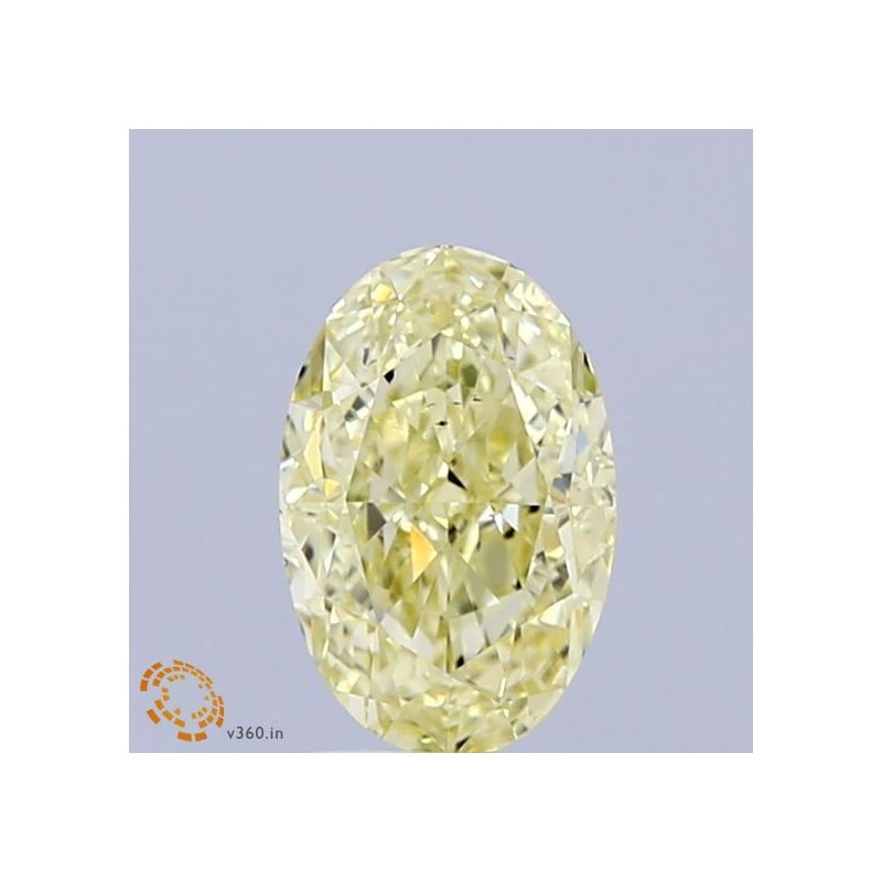 Diament o barwie fantazyjnej szlif owalny, 1.03ct, SI1, Fancy Light Yellow, GIA 6522954892 Diament o barwie fantazyjnej szlif owalny, 1.03ct, SI1, Fancy Light Yellow, GIA 6522954892