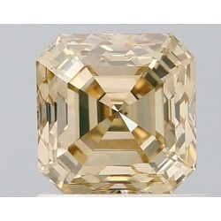 Diament o barwie fantazyjnej szlif szmaragdowy, 0.9ct, VS2, Fancy Brown, GIA 6521221330
