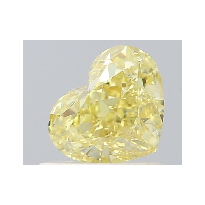 Diament o barwie fantazyjnej serce, 0.72ct, VVS1, Fancy Intense Yellow, GIA 2527529732 Diament o barwie fantazyjnej serce, 0.72ct, VVS1, Fancy Intense Yellow, GIA 2527529732