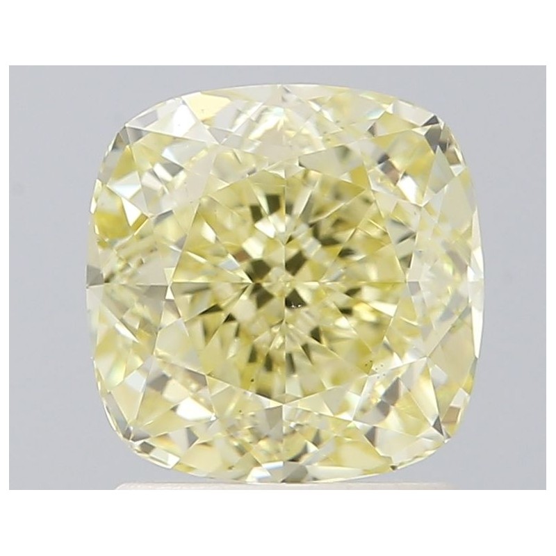 Diament o barwie fantazyjnej szlif poduszkowy brylantowy, 1.51ct, VS2, Fancy Yellow, GIA 6525417403 Diament o barwie fantazyjnej szlif poduszkowy brylantowy, 1.51ct, VS2, Fancy Yellow, GIA 6525417403