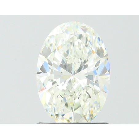 Diament o barwie fantazyjnej szlif owalny, 1.03ct, VS1, Faint Yellow Green, GIA 6532056632