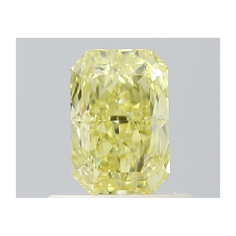 Diament o barwie fantazyjnej radiant, 0.55ct, VS2, Fancy Greenish Yellow, GIA 6522182697 Diament o barwie fantazyjnej radiant, 0.55ct, VS2, Fancy Greenish Yellow, GIA 6522182697