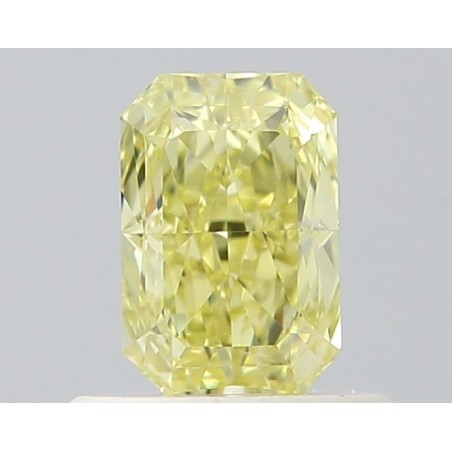 Diament o barwie fantazyjnej radiant, 0.55ct, VS2, Fancy Greenish Yellow, GIA 6522182697