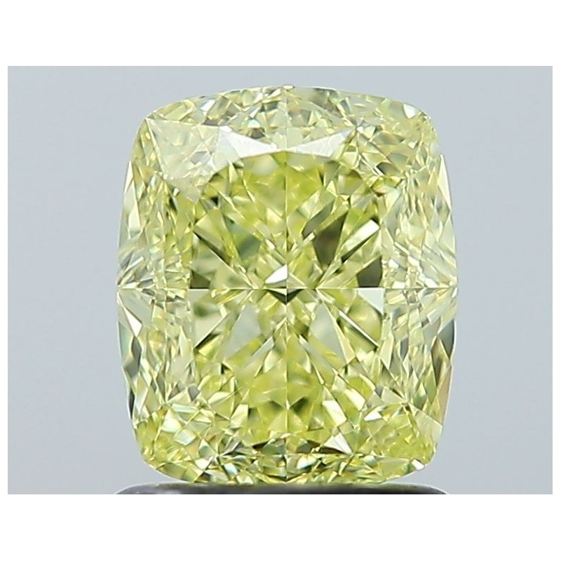 Diament o barwie fantazyjnej szlif poduszkowy modyfikowany, 1.53ct, VS1, Fancy Yellow, GIA 3525592961 Diament o barwie fantazyjnej szlif poduszkowy modyfikowany, 1.53ct, VS1, Fancy Yellow, GIA 3525592961
